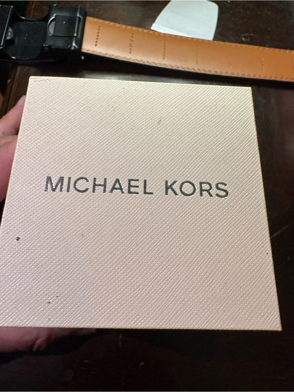 Michael Kors Women's Runway Three-Hand White Metallic Watch - Picture 10 of 10